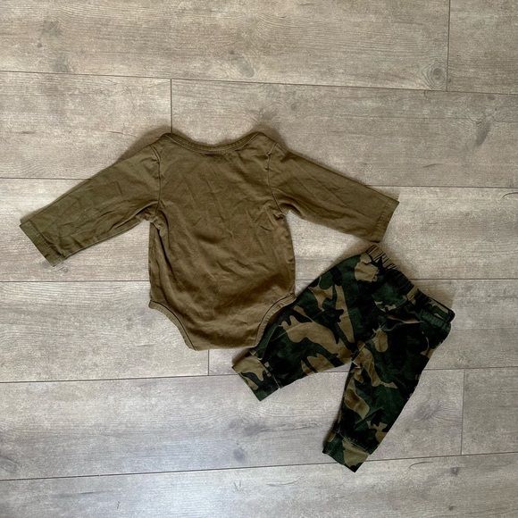 Boutique ‘Little Brother’ Camo Matching Lounge Outfit Set- - Picture 4 of 5